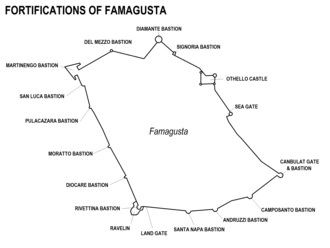 Famagusta within the walls